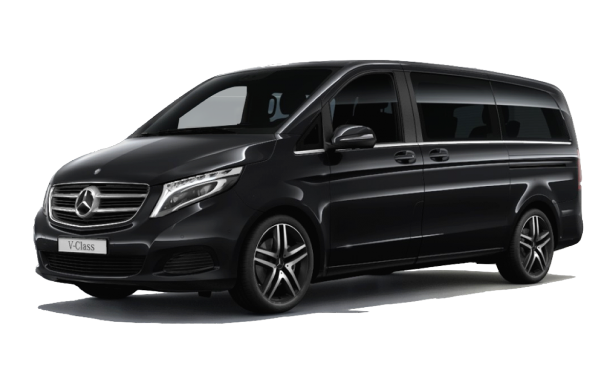 Mercedes Benz V Class, chauffeur driven in Dubai with UMC